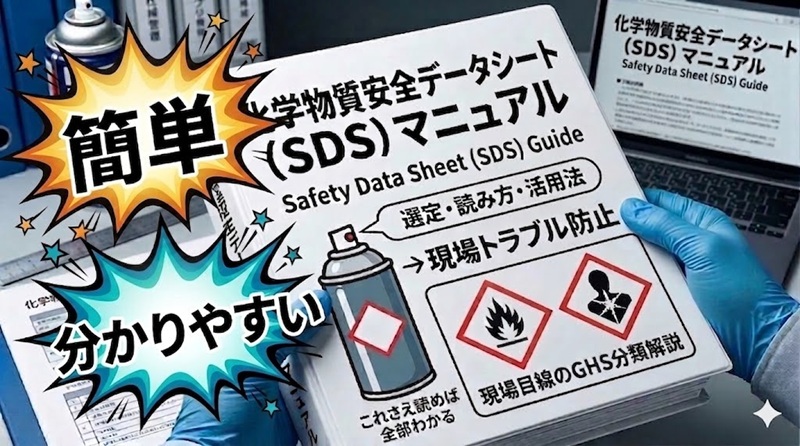 現場で役立つ化学物質安全データシートSDSマニュアルの簡単で分かりやすい解説
