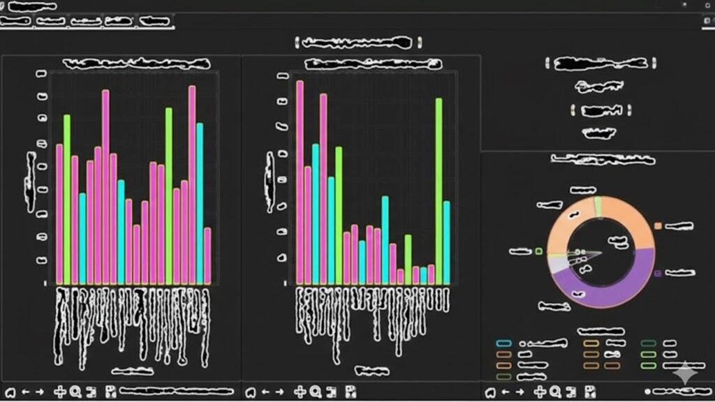 営業組織の機能不全を打破するために構築した先行管理グラフのダッシュボード画面