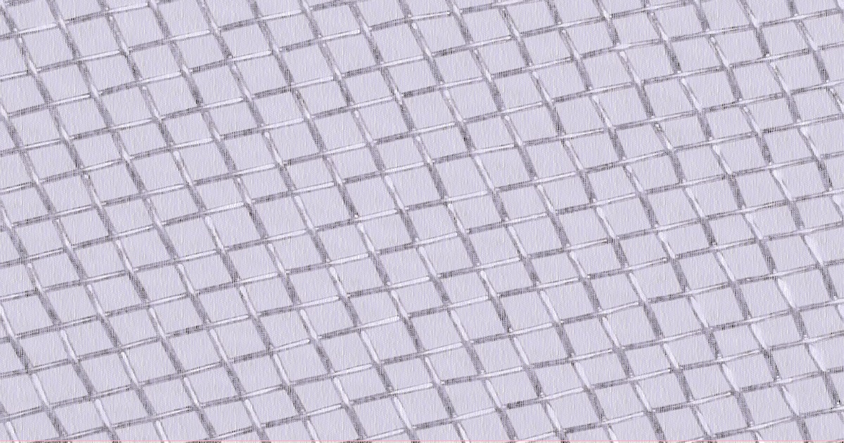 乾燥工程で使用されるフッ素樹脂メッシュベルトの網目の拡大写真